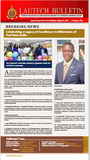LAUTECH Special Bulletin